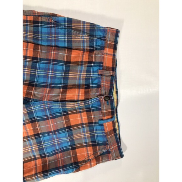 IZOD Men’s Shorts Plaid 100% Cotton Multicolor Size 33 - Picture 3 of 7